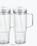 40 oz Snow globe tumbler